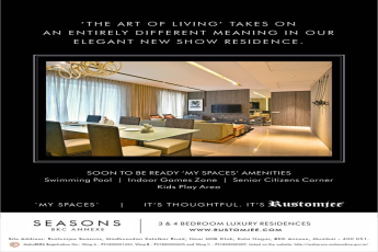 Soon to be ready 'My Spaces' amenities at Rustomjee Seasons in Mumbai